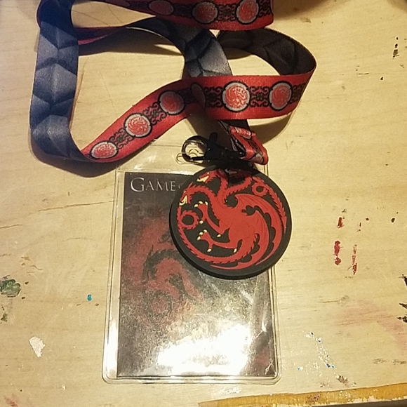 game of thrones Accessories Game Of Thrones Lanyard Poshmark